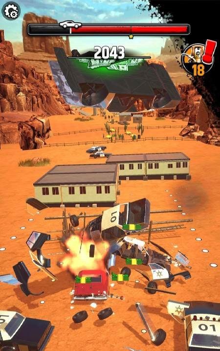 Drive, Wreck & Run gameplay screenshot 1