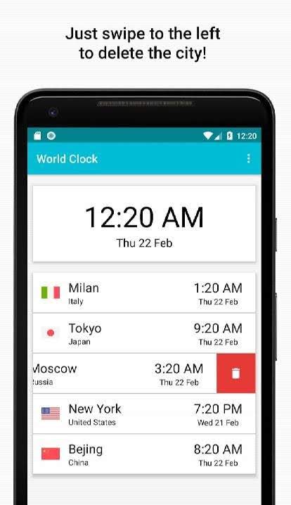 World Clock Pro - Timezones and City Infos screenshot 3