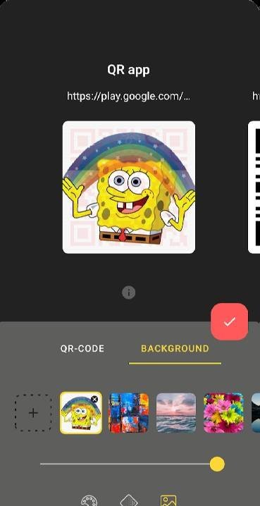 QR-code widget and scanner preview 3