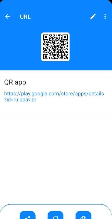 QR-code widget and scanner preview 4