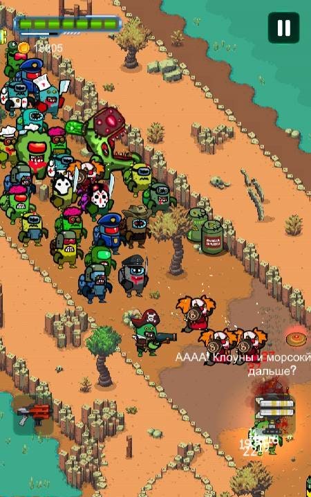 Zombie Space Shooter II gameplay screenshot 3