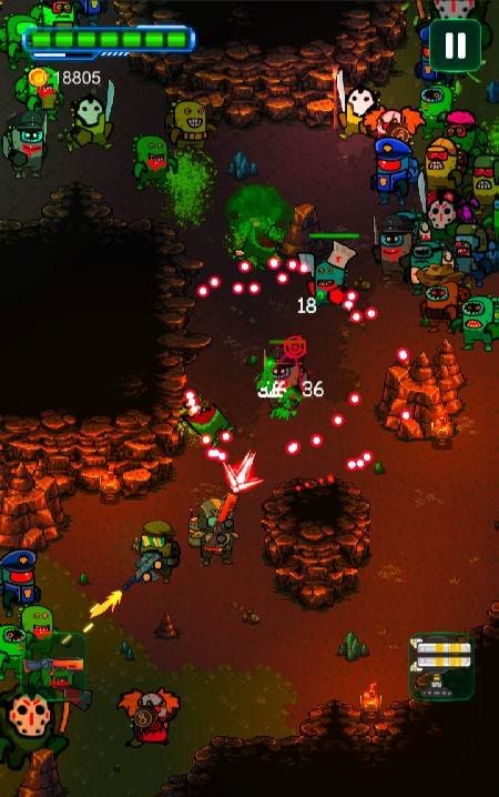 Zombie Space Shooter II gameplay screenshot 4