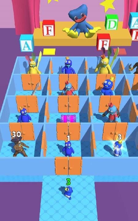 Doors Monster - Rooms Rainbow gameplay screenshot 2