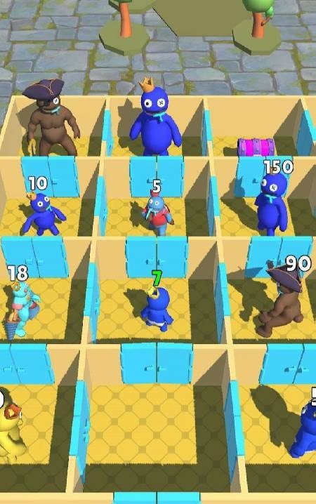Doors Monster - Rooms Rainbow gameplay screenshot 1