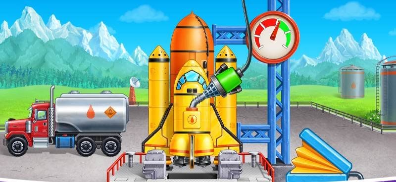 Spaceship, rocket: kids games screenshot 3