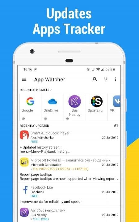 App Watcher: Check Update screenshot 1