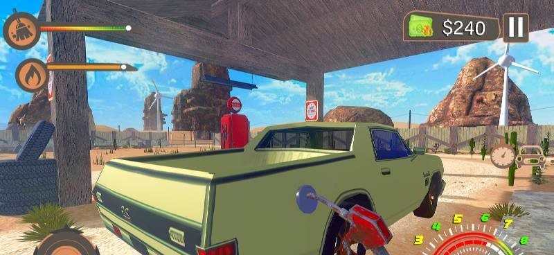 Gas Station Junk Yard Idle Gam screenshot 3