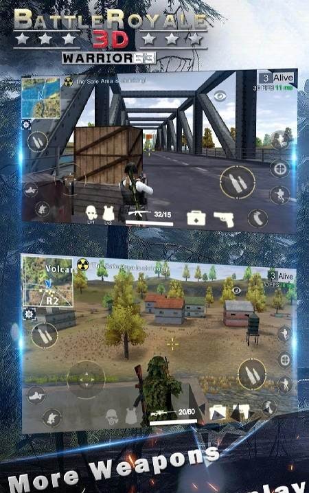 Battle Royale 3D - Warrior63 screenshot 3