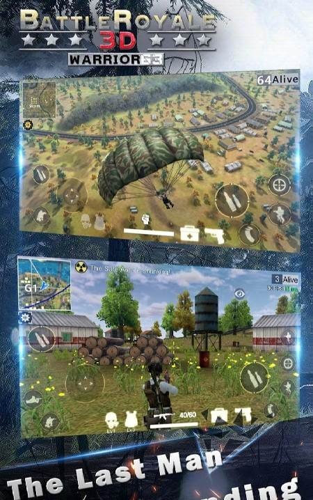 Battle Royale 3D - Warrior63 screenshot 1