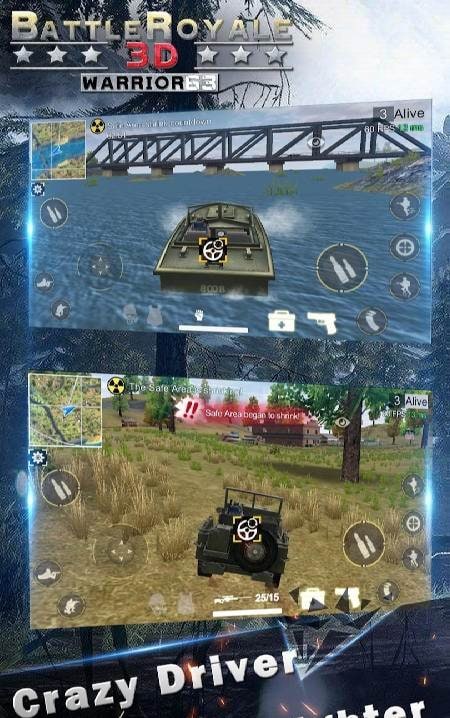 Battle Royale 3D - Warrior63 screenshot 2