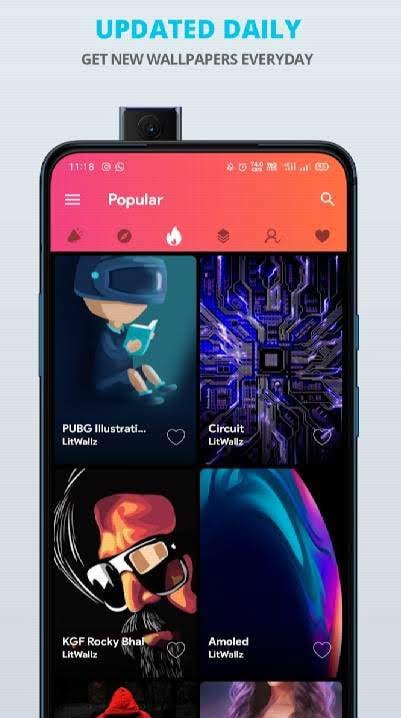 LitWallz - 4K, HD Wallpapers & Live Wallpapers, screenshot 1