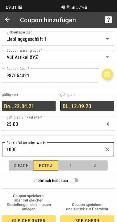 Extreme Couponing Manager screenshot 3