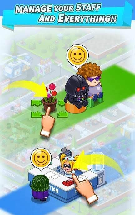 Fun Hospital – Tycoon Game screenshot 2