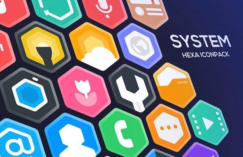 Hexa Icon Pack : Hexagonal screenshot 2