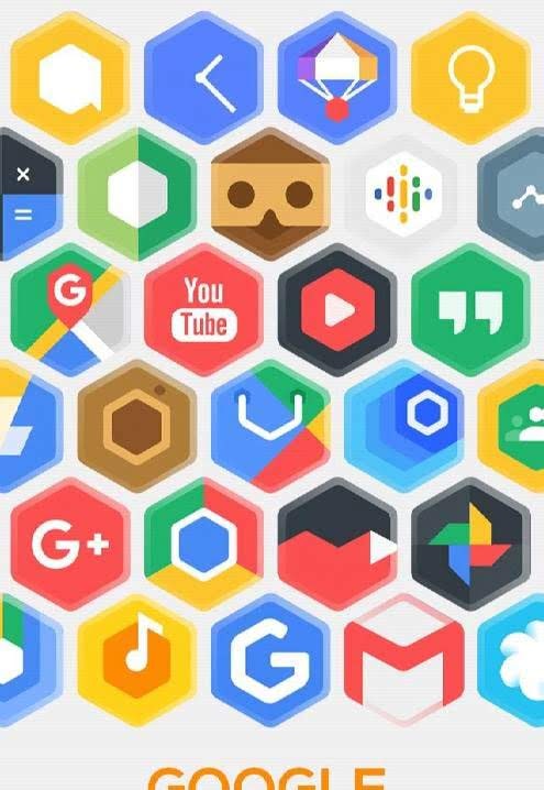 Hexa Icon Pack : Hexagonal screenshot 1