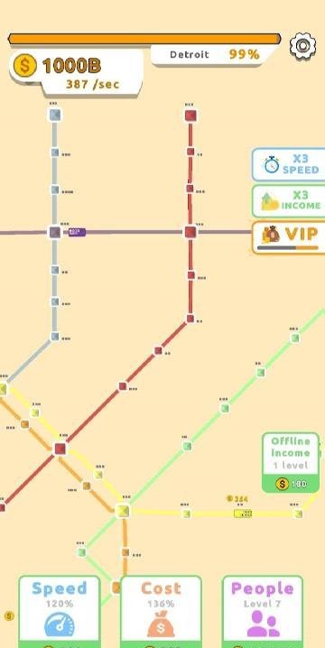 Subway Connect: Map Design screenshot 3