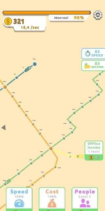 Subway Connect: Map Design screenshot 1