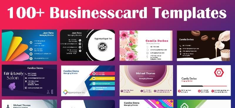 Business Card Maker screenshot 1