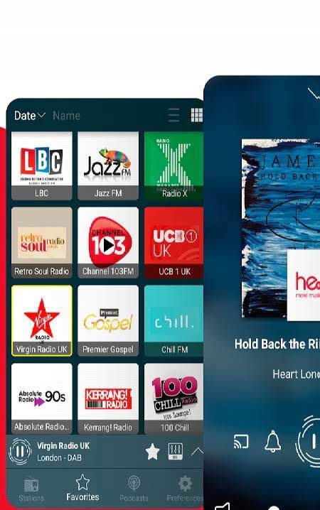 Radio UK - Online Radio, Internet Radio UK screenshot 1