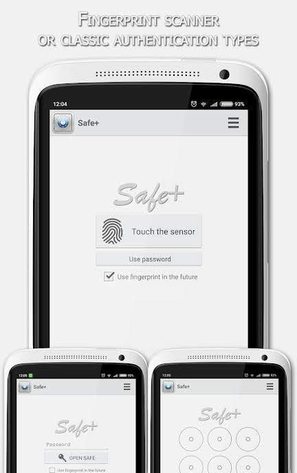 Safe+ screenshot 1