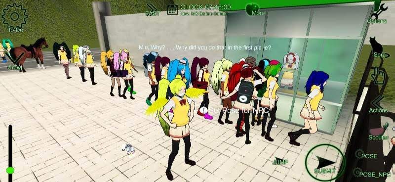 JP Schoolgirl Supervisor Multiplayer gameplay screenshot 1