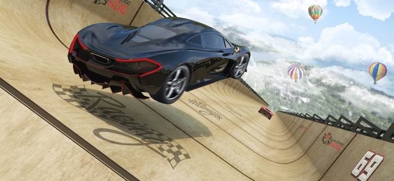 Mega Car Stunt Race 3D Game screenshot 4