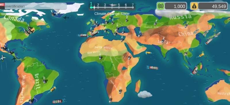 Plant World: Carbon Emissions gameplay screenshot 3