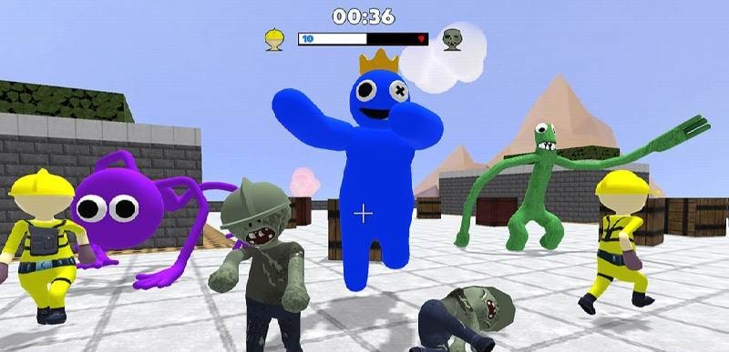 Blue Survival: Hide N Seek screenshot 1