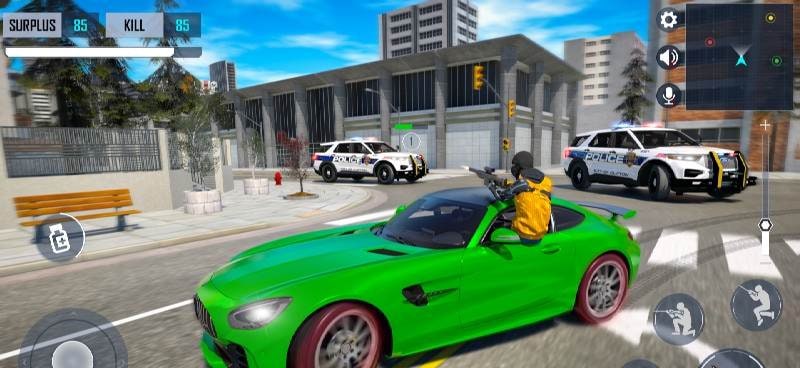 Gangster Shooting Police Game screenshot 3