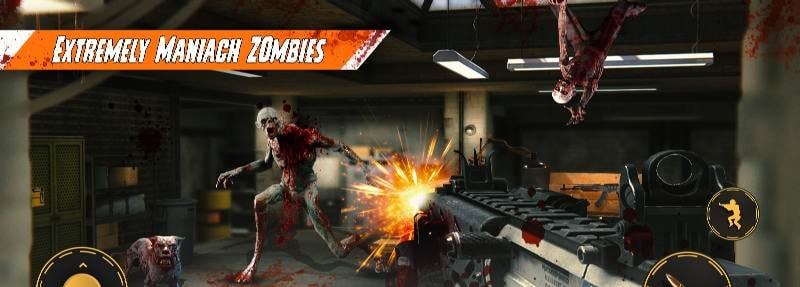 Zombie Game: Gun Games Offline screenshot 1