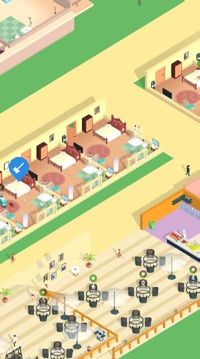 Idle Tourist Center - Gameplay screenshot 4