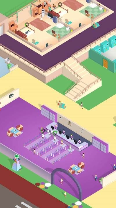 Idle Tourist Center - Gameplay screenshot 3