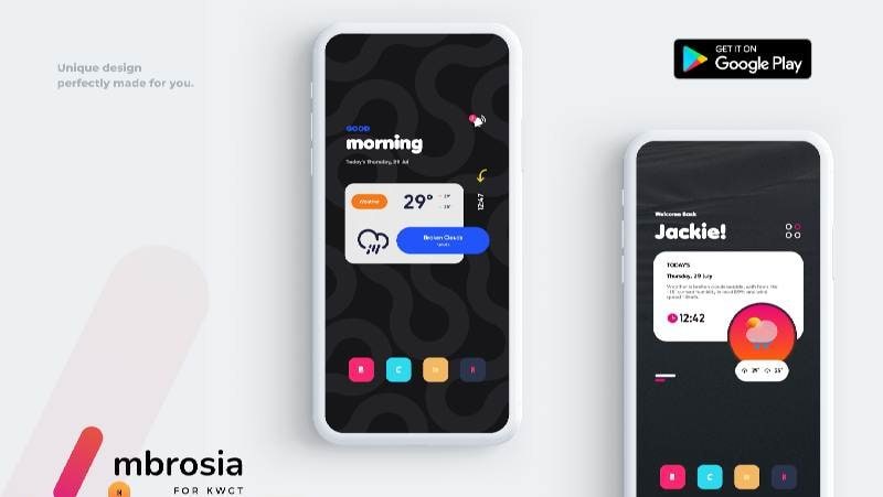 Ambrosia for KWGT Screenshot 2