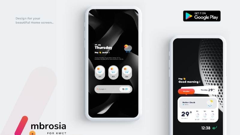 Ambrosia for KWGT Screenshot 1