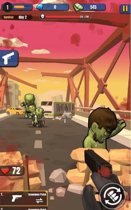 Idle Zombie Shooting gameplay screenshot 3