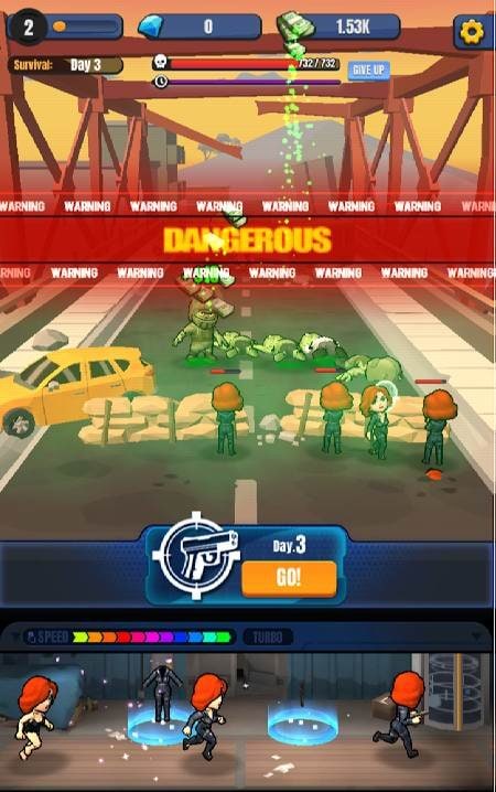 Idle Zombie Shooting gameplay screenshot 2