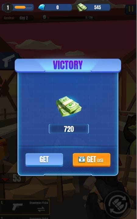 Idle Zombie Shooting gameplay screenshot 4