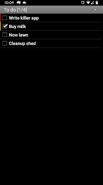 Handy List screenshot 2