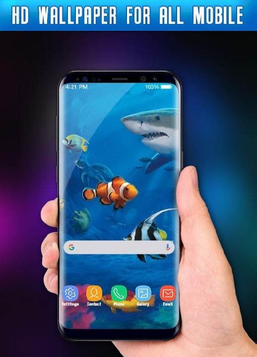 Fish Live Wallpaper 3D Aquarium : PRO screenshot 1