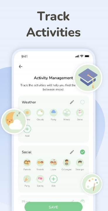 Mood Tracker: Self-Care, Habit screenshot 3