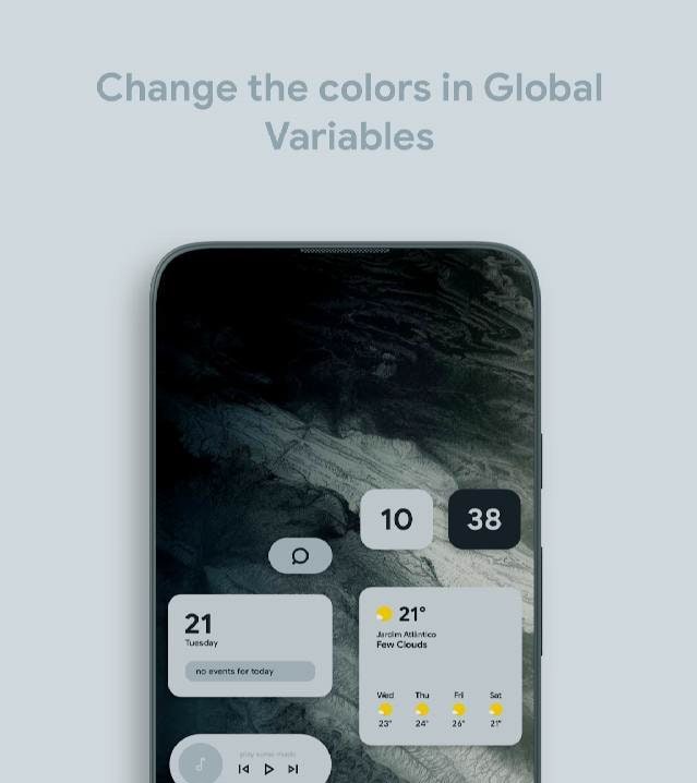 MaterialWho for KWGT screenshot 2