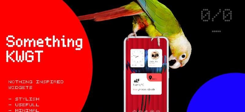 Someting KWGT - Nothing Widgets screenshot 1