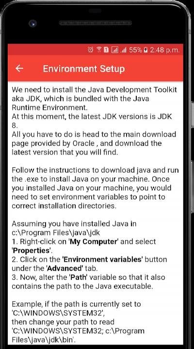 Java Programming Tutorials screenshot 3