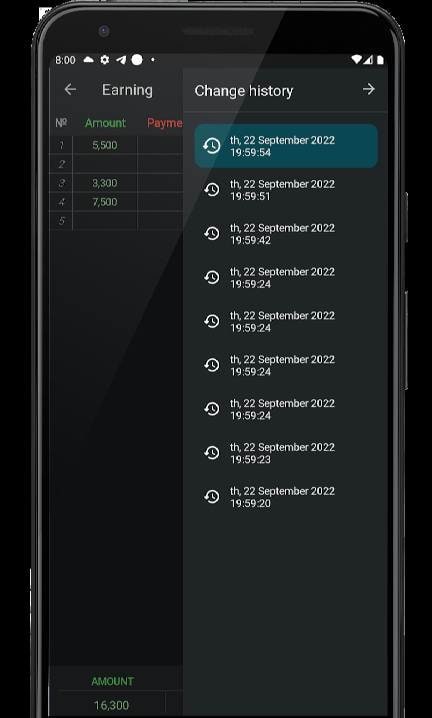 Accounting Sheets screenshot 4