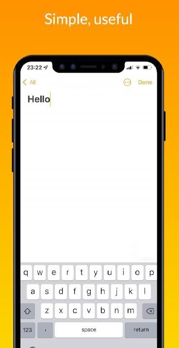 Keyboard iOS 16 screenshot 1