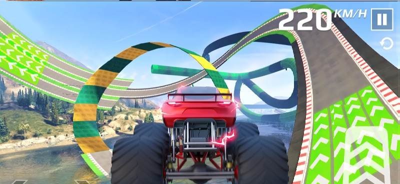 Monster Truck Mega Ramp Stunt screenshot 2