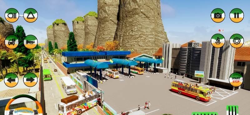 Indian Bus Simulator Game screenshot 2