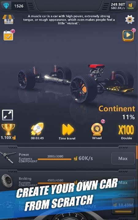 Idle Assemble: Car Screenshot 1