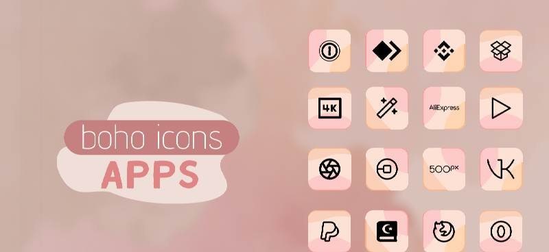 Boho Icon Pack screenshot 4