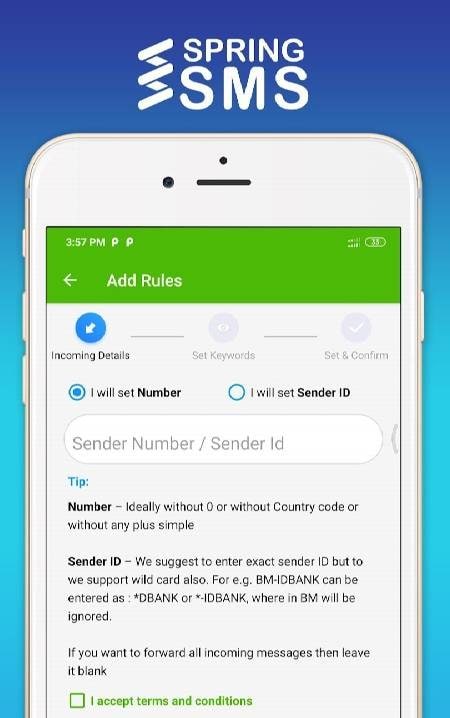 SMS Forwarder SMS Forwarder A screenshot 2